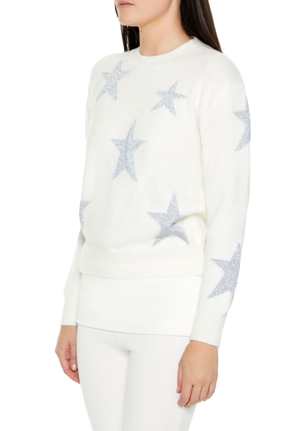 Star Print Sweater-Feelings Star
