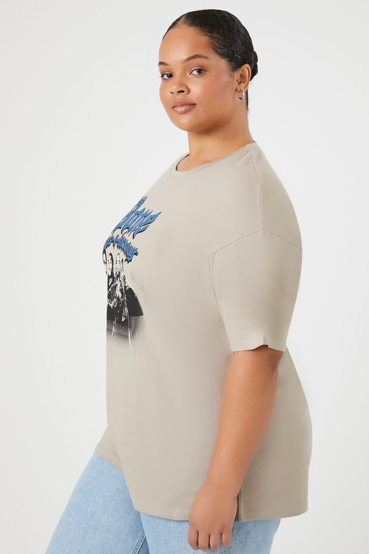 Plus Size Bone Thugs-N-Harmony Graphic Tee-Feelings Star