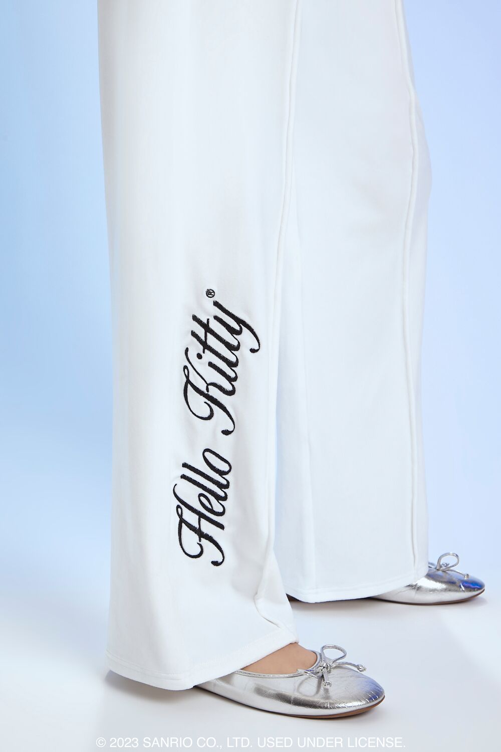 Angel Hello Kitty Velour Pants-Feelings Star