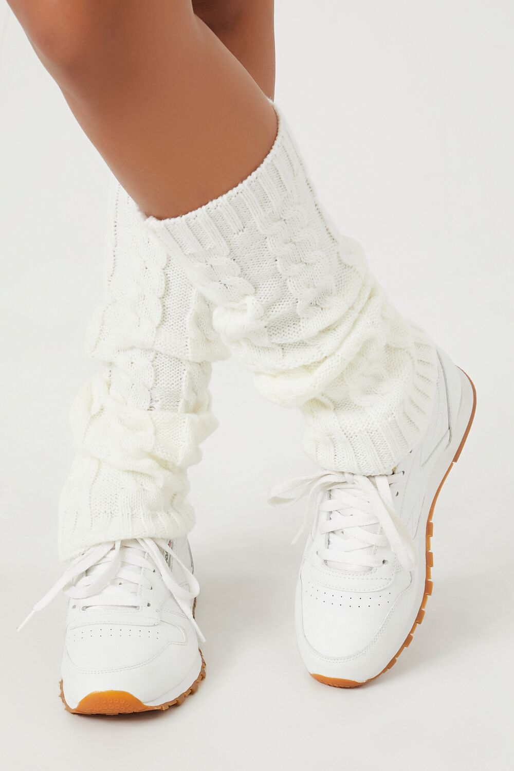 Cable Knit Leg Warmers-Feelings Star