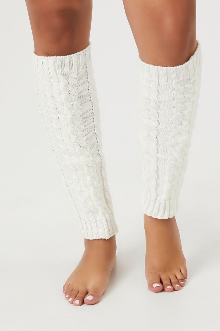Cable Knit Leg Warmers-Feelings Star