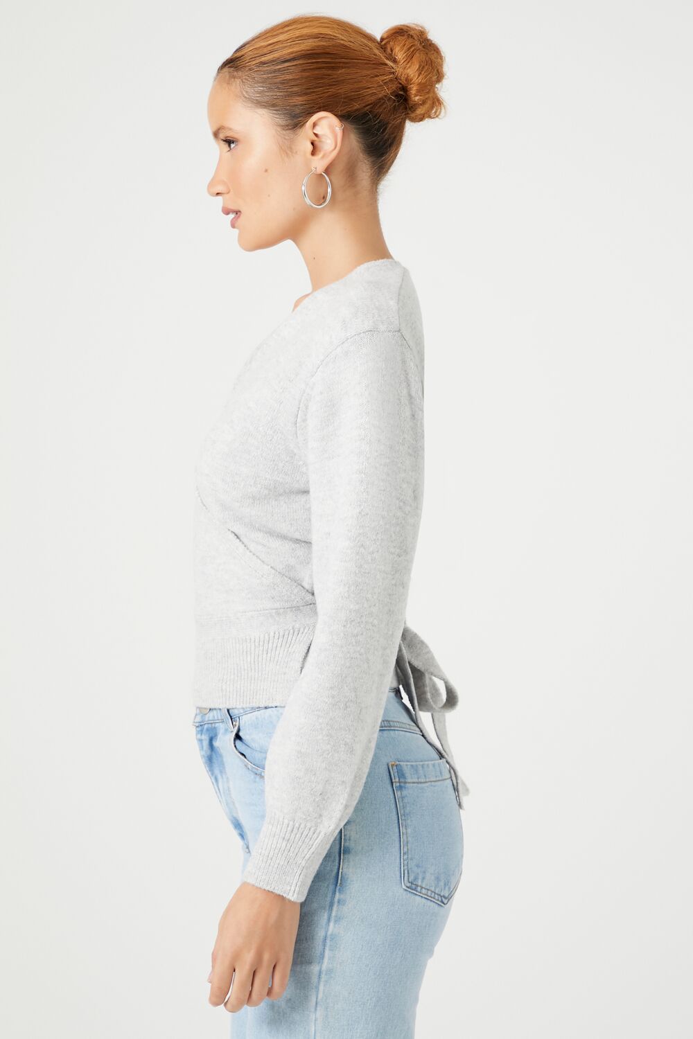 Tie-Back Wrap Sweater-Feelings Star