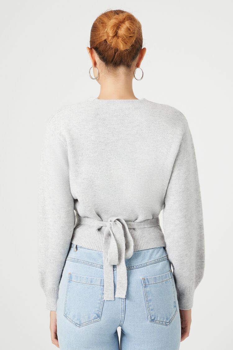 Tie-Back Wrap Sweater-Feelings Star