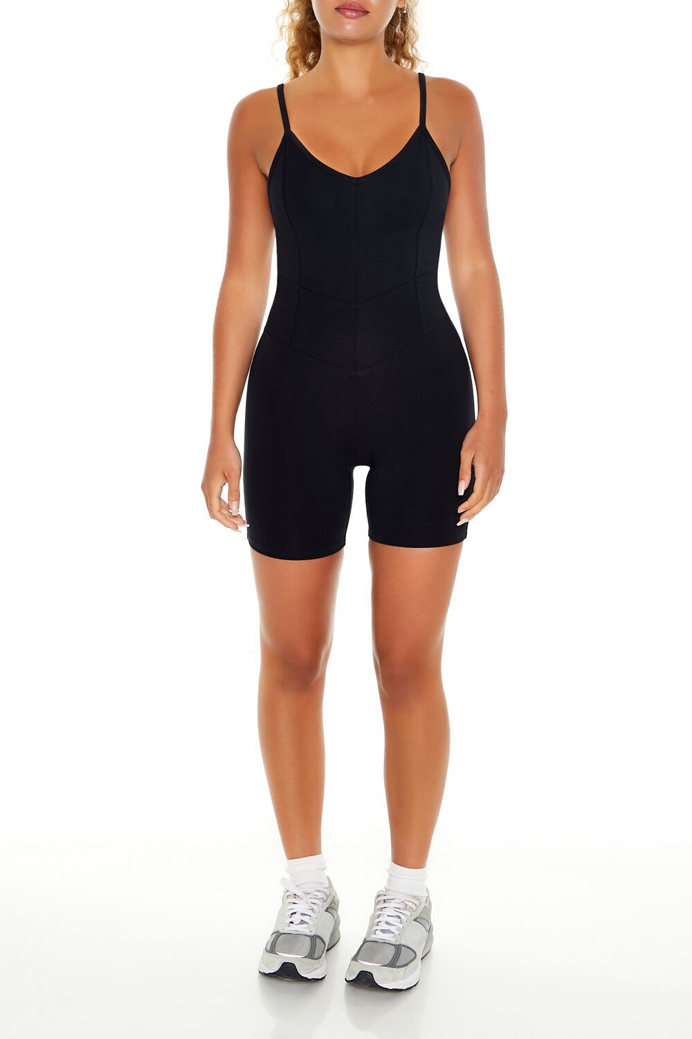 Active Cami Romper-Feelings Star