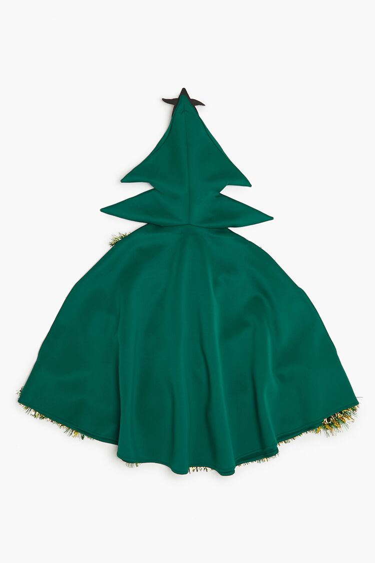 Plus Size Christmas Tree Poncho-Feelings Star