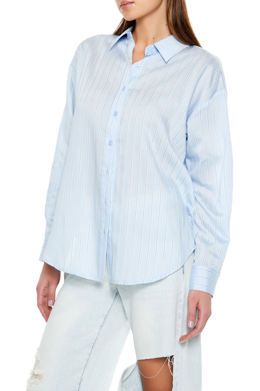 Striped Jacquard Shirt-Feelings Star