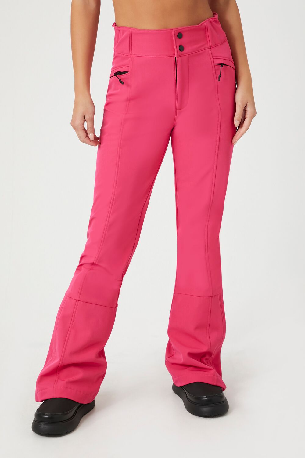 Active Ski High-Rise Flare Pants-Feelings Star