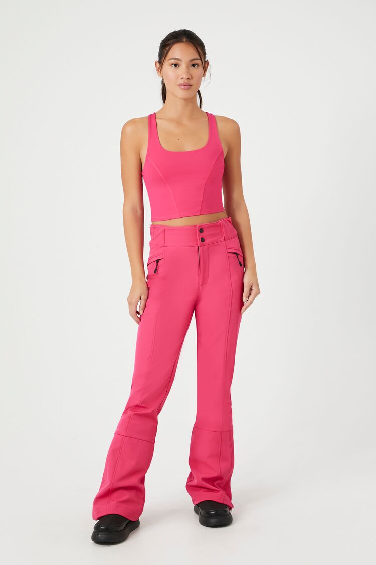 Active Ski High-Rise Flare Pants-Feelings Star