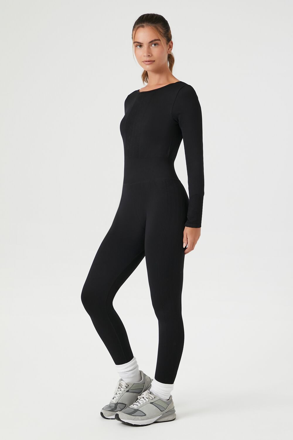 Active Seamless Scoop-Back Jumpsuit-Feelings Star