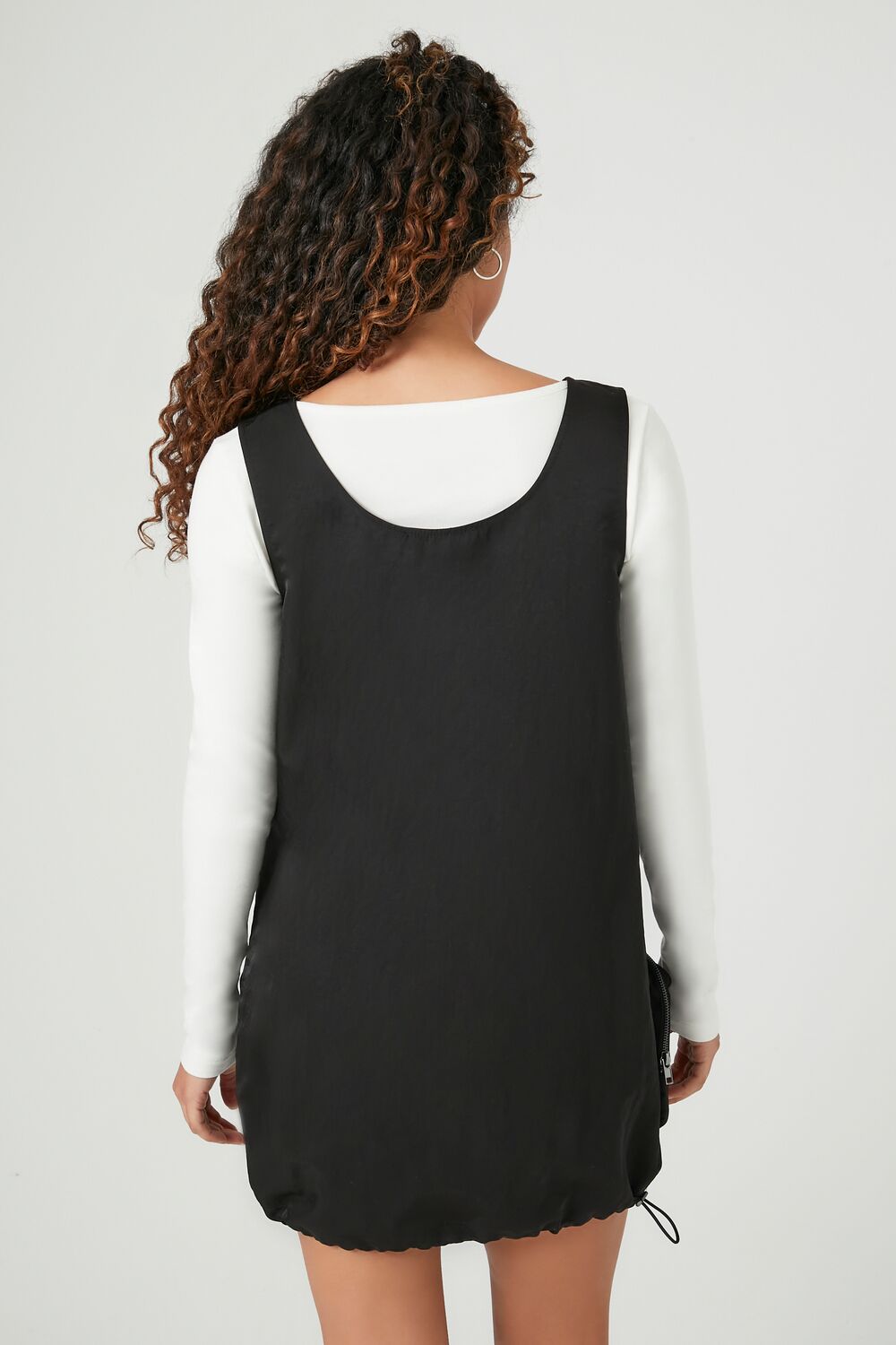 Cargo Pocket Mini Dress-Feelings Star