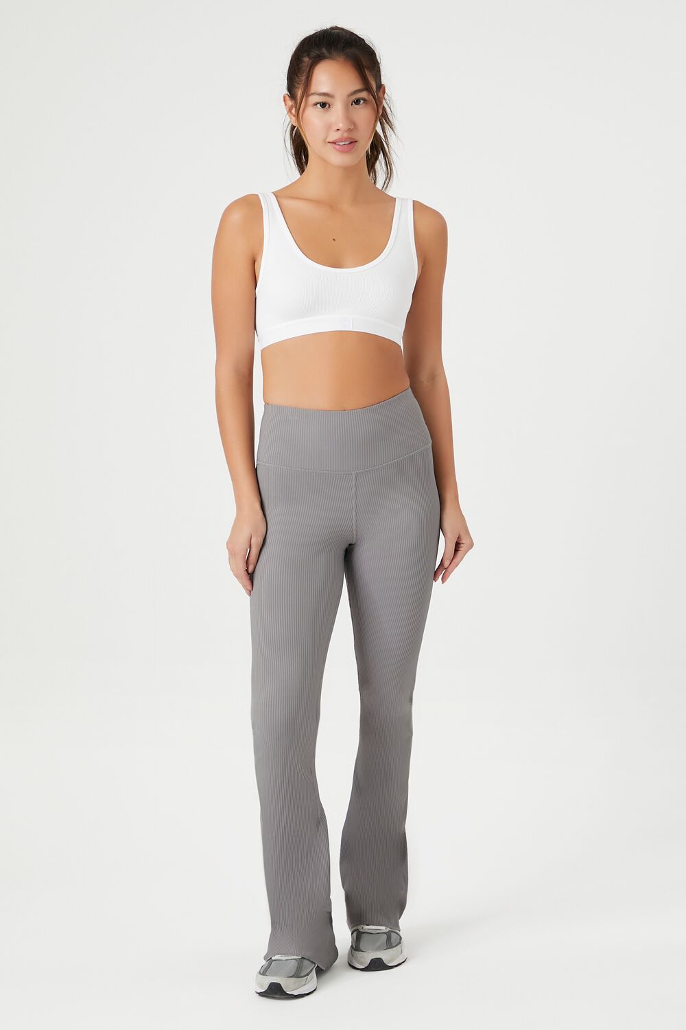 Active High-Rise Flare Leggings-Feelings Star