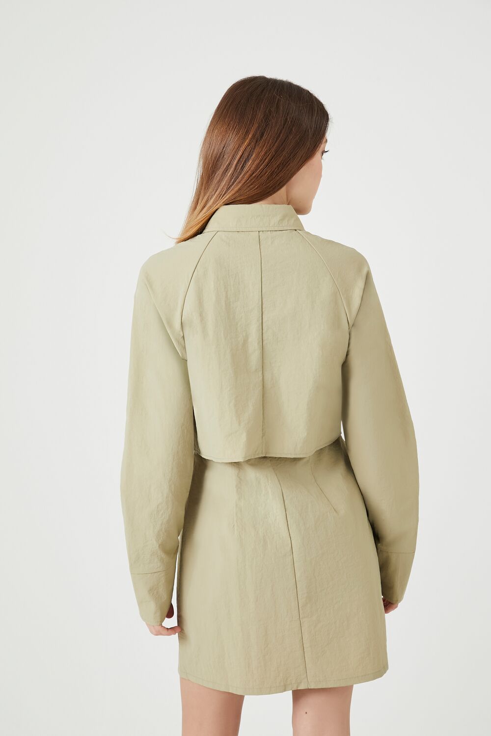 Utility Cargo Mini Dress-Feelings Star