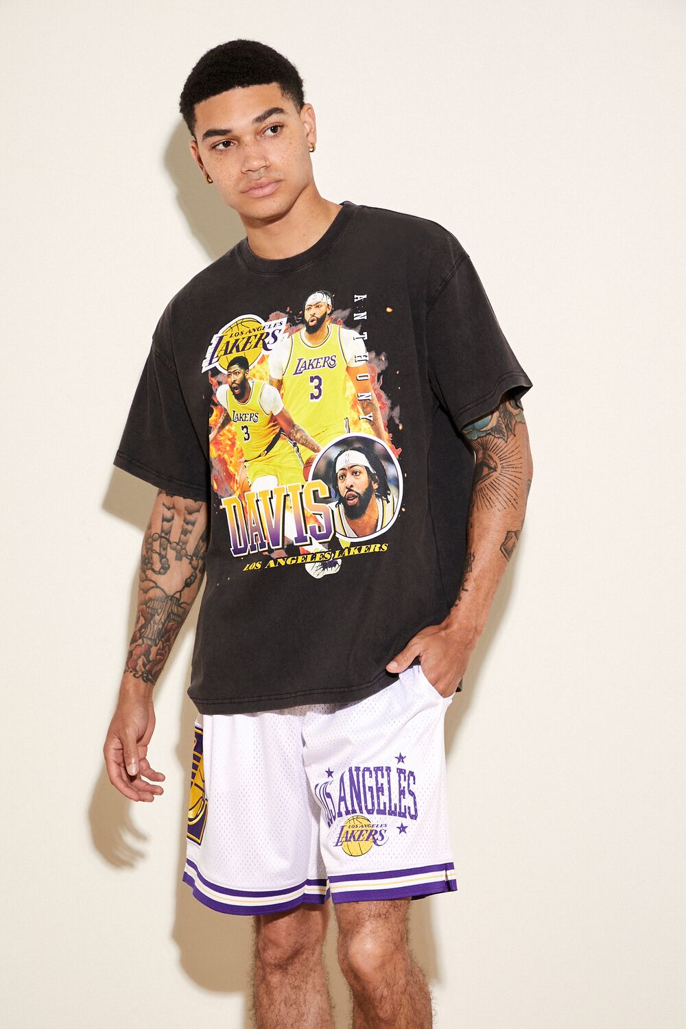 Unisex Los Angeles Lakers Basketball Shorts-Feelings Star