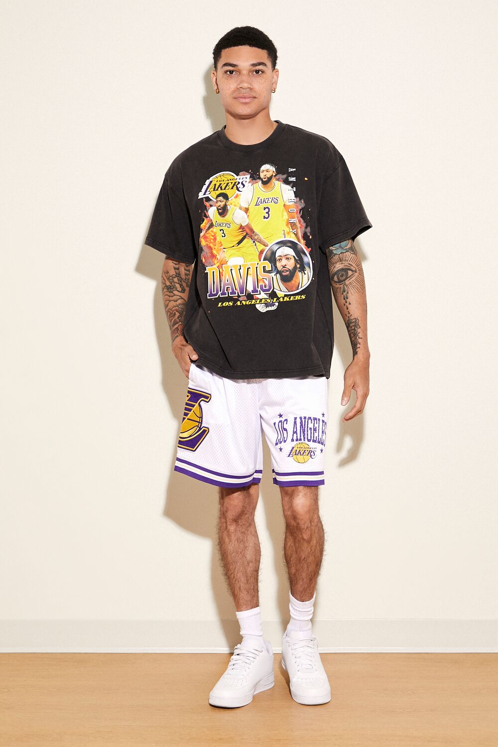Unisex Los Angeles Lakers Basketball Shorts-Feelings Star