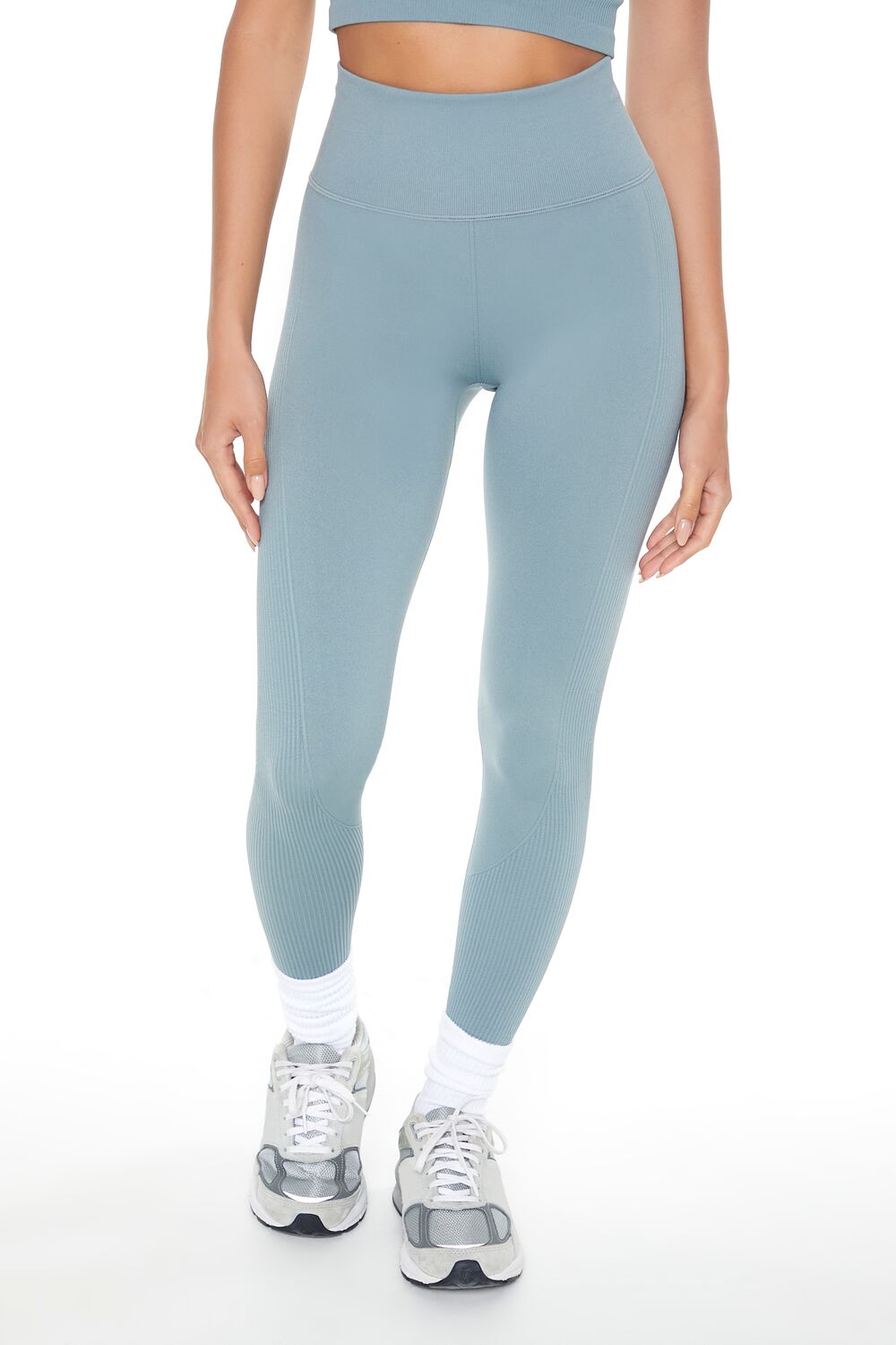 Active Seamless High-Rise Leggings-Feelings Star