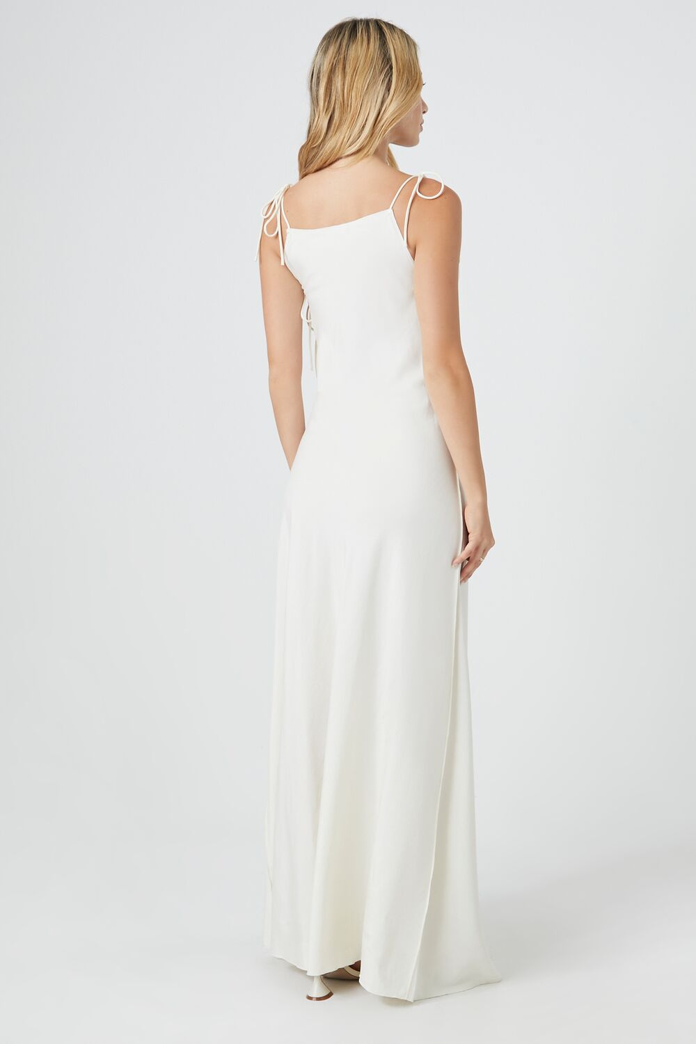 Tie-Strap Cami Maxi Dress-Feelings Star