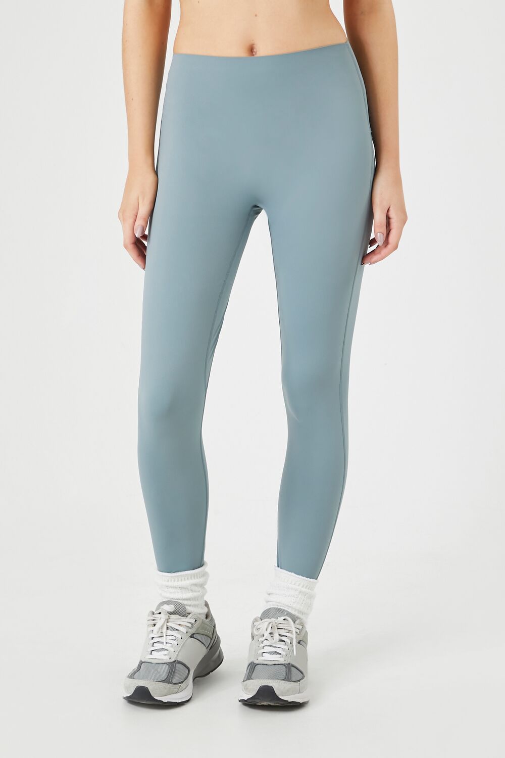 Active Mid-Rise Leggings-Feelings Star