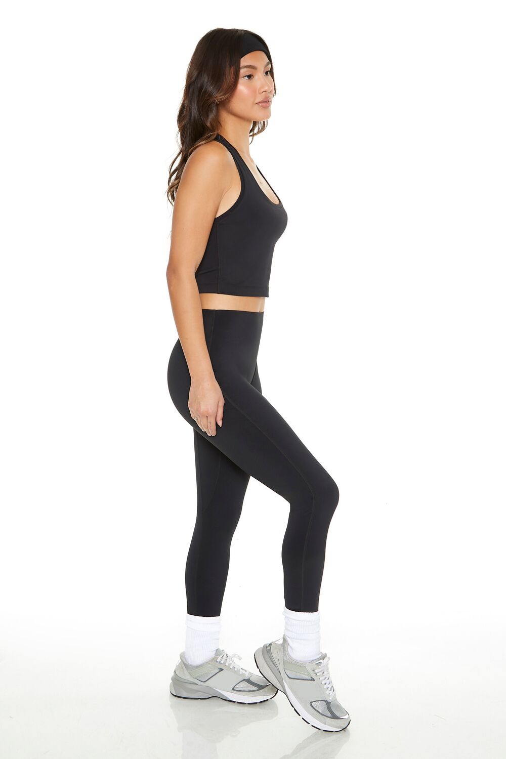 Active Mid-Rise Leggings-Feelings Star
