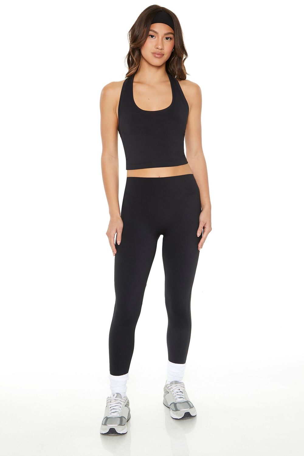 Active Mid-Rise Leggings-Feelings Star