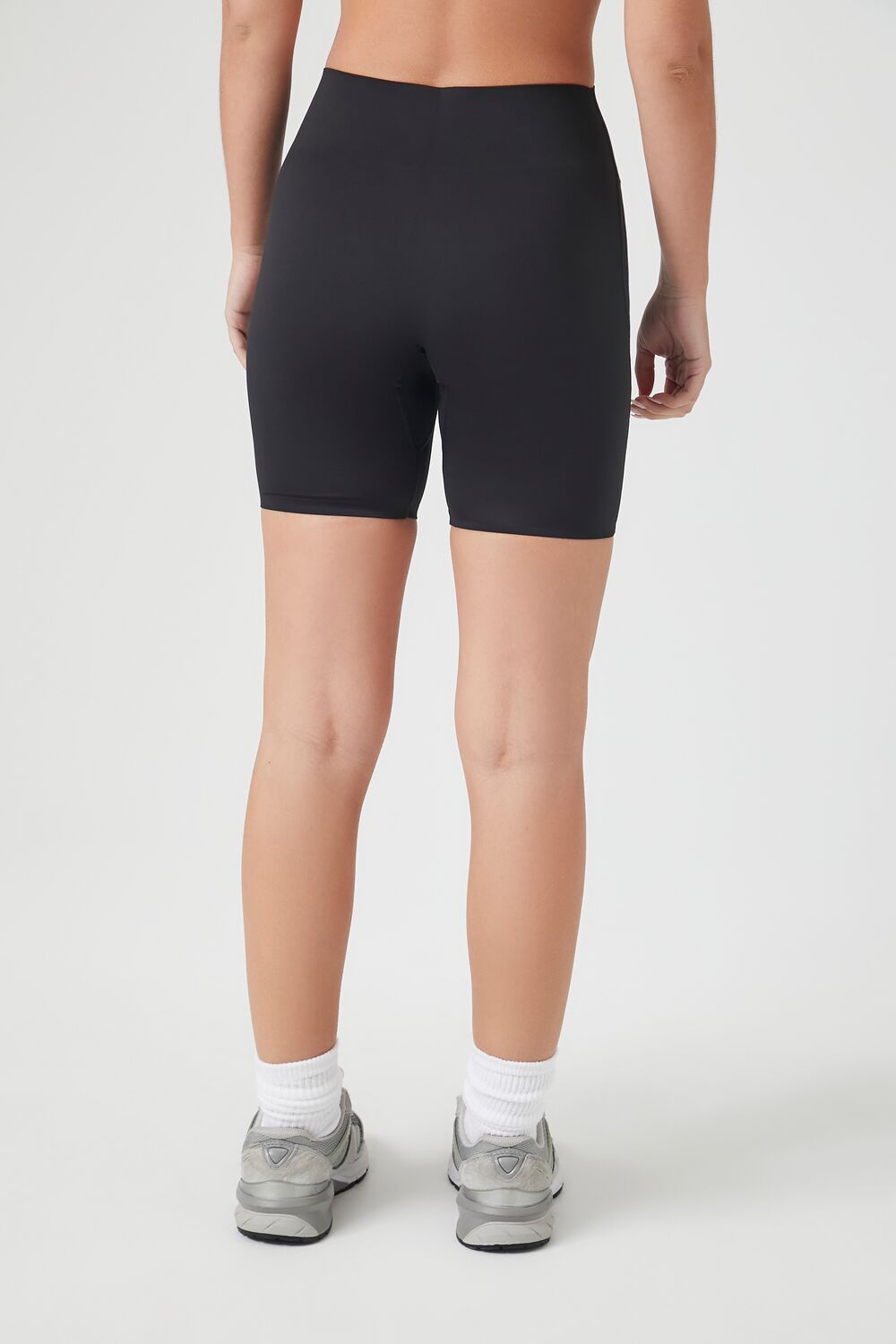 Active High-Rise Biker Shorts-Feelings Star