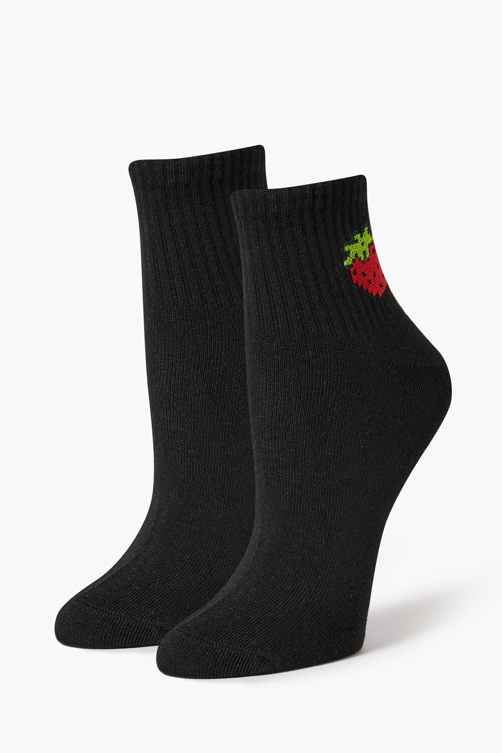 Strawberry Quarter Socks-Feelings Star