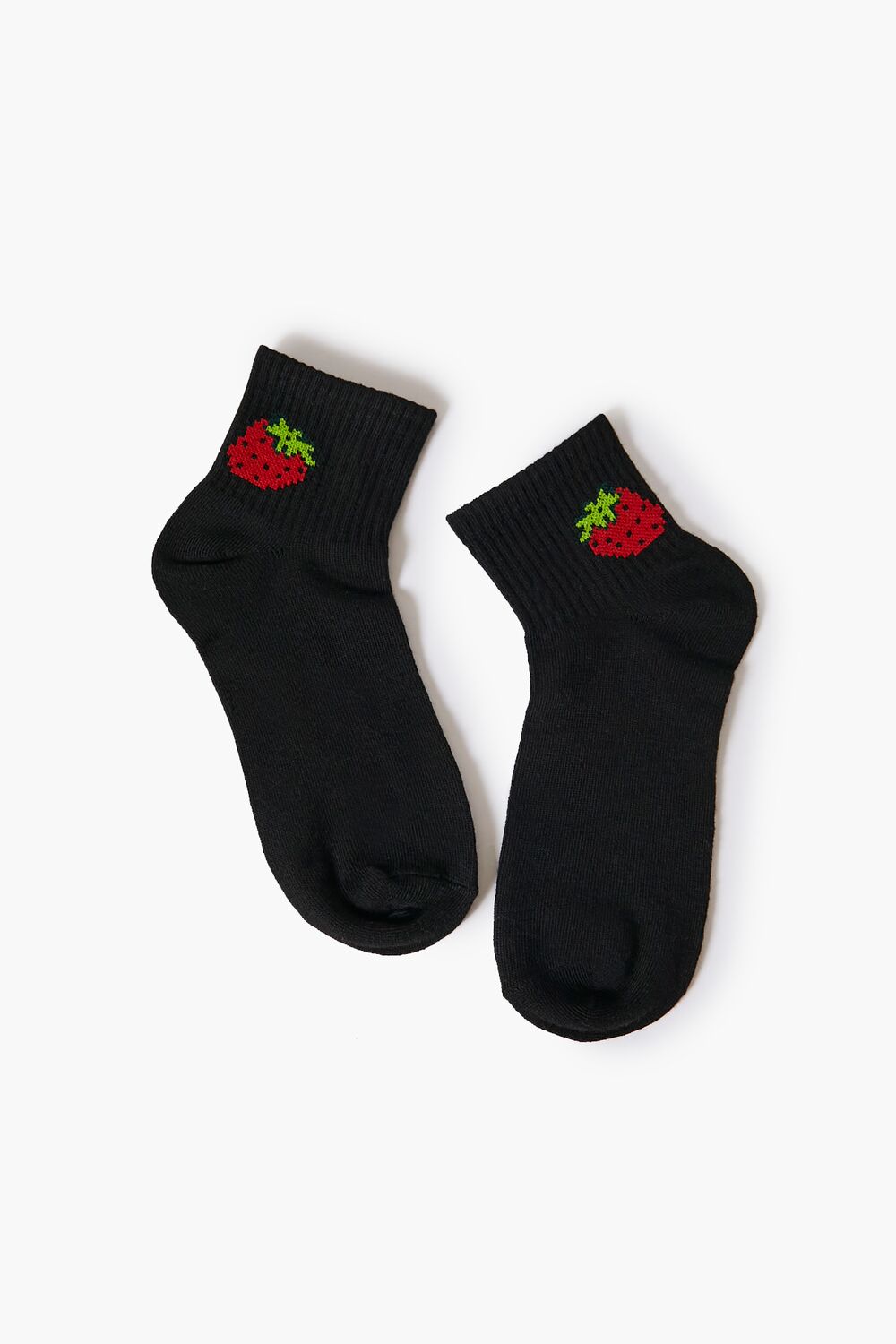 Strawberry Quarter Socks-Feelings Star