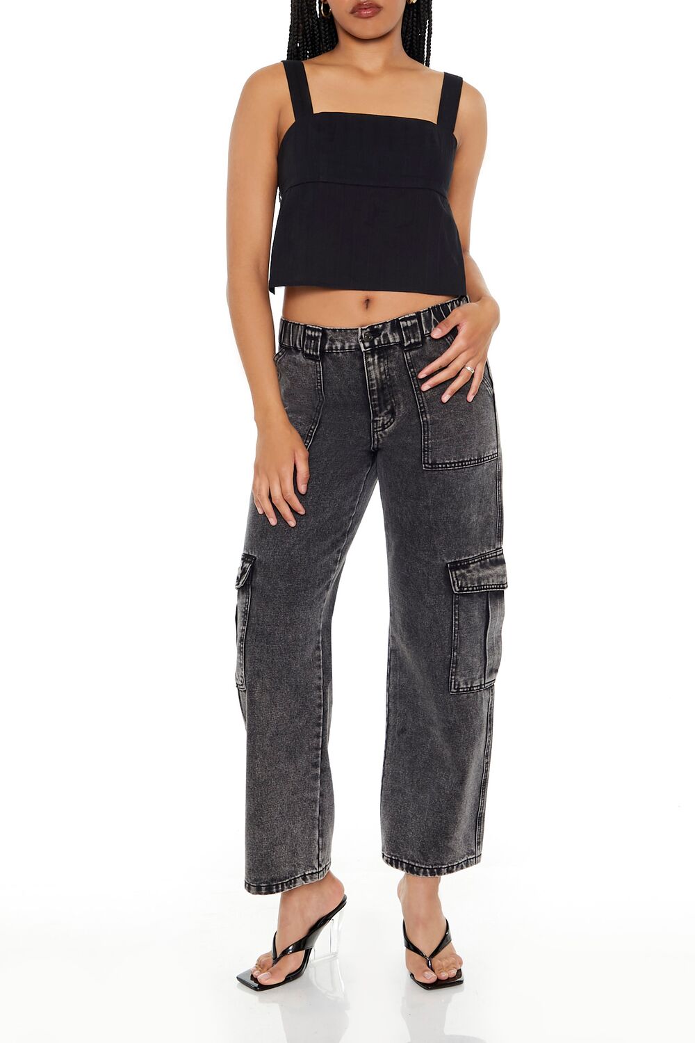 Tie-Back Crop Top-Feelings Star