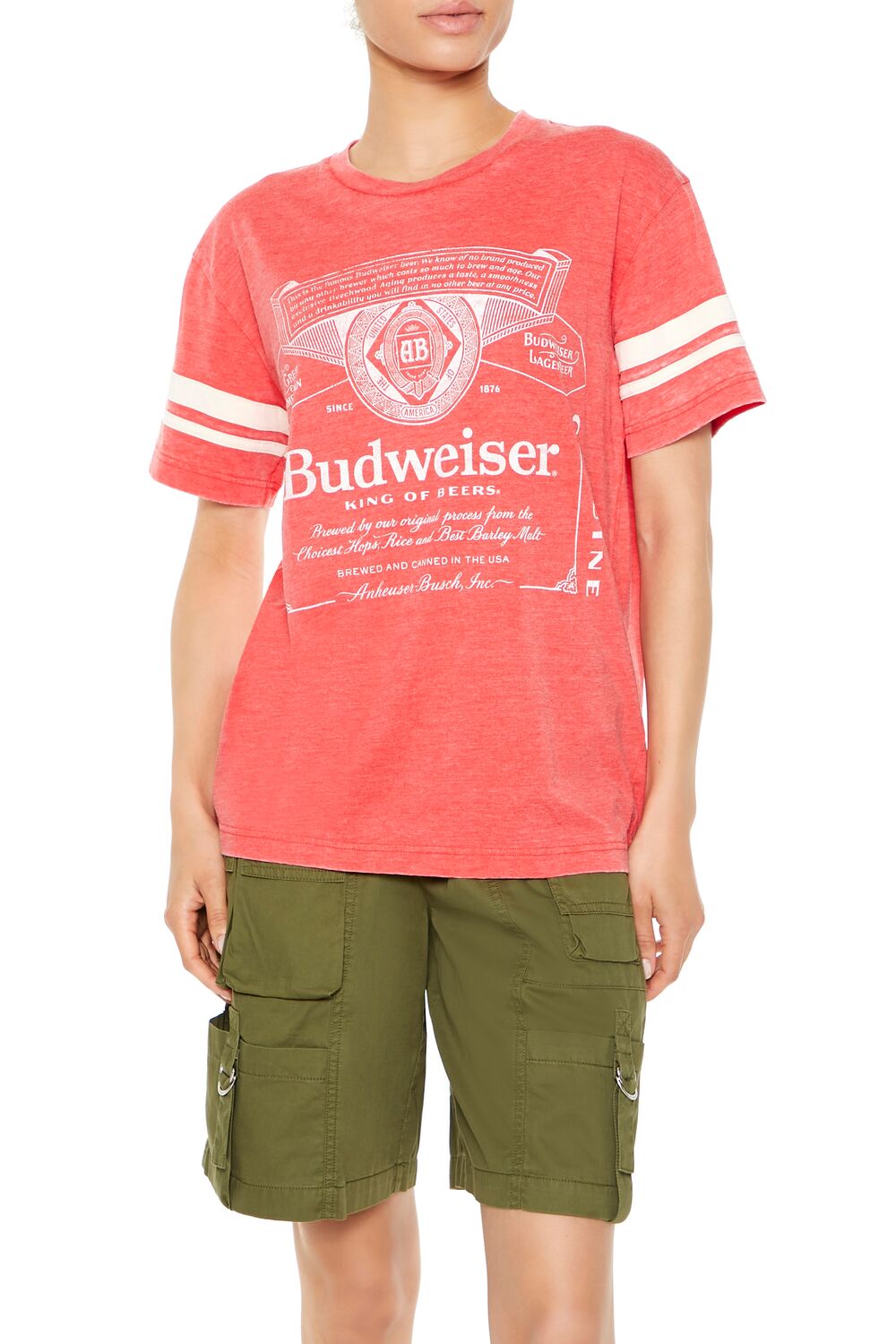 Budweiser Graphic Tee-Feelings Star