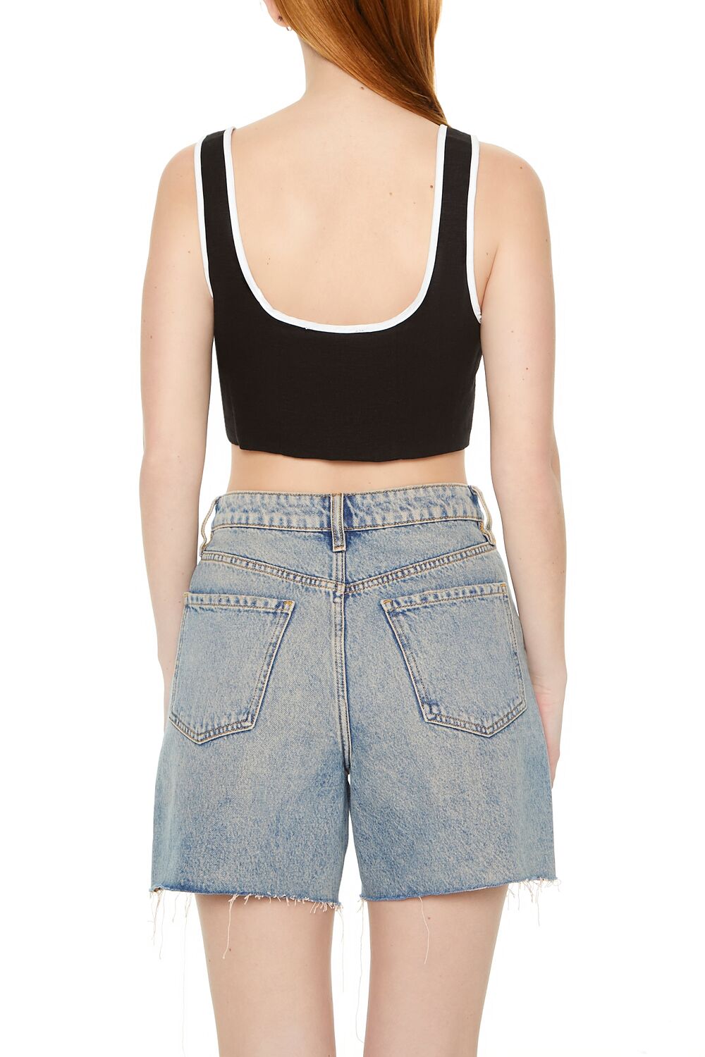 Tie-Front Crop Top-Feelings Star