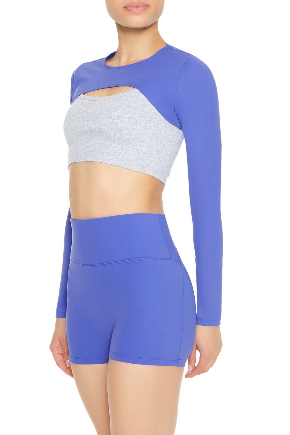 Active Round-Neck Bolero-Feelings Star