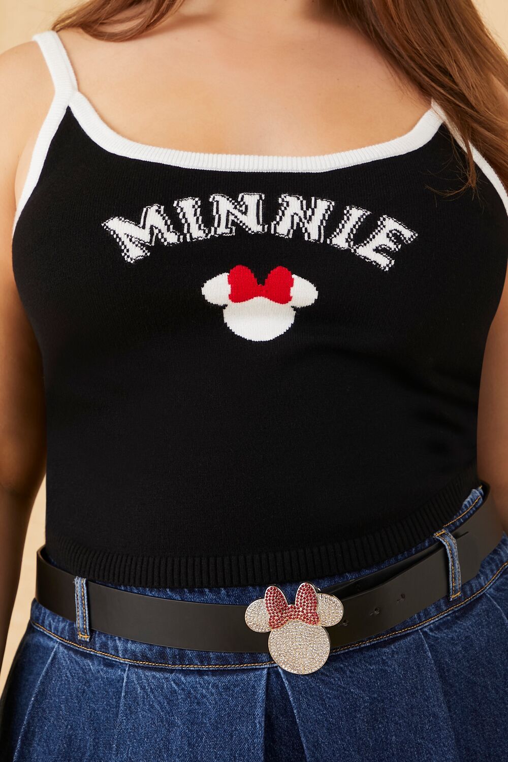 Plus Size Disney Minnie Sweater-Knit Cami-Feelings Star