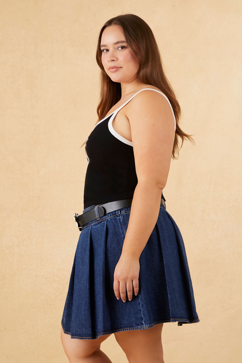 Plus Size Disney Minnie Sweater-Knit Cami-Feelings Star