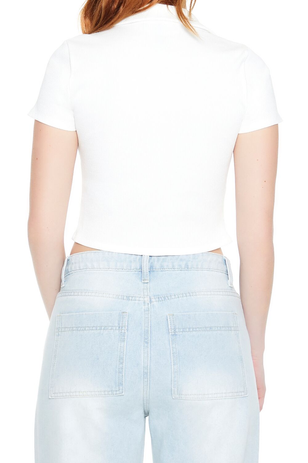 Split-Hem Crop Top-Feelings Star