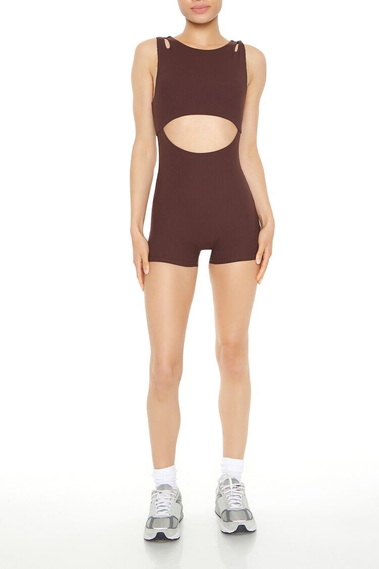 Active Uplift Lift Cutout Romper-Feelings Star