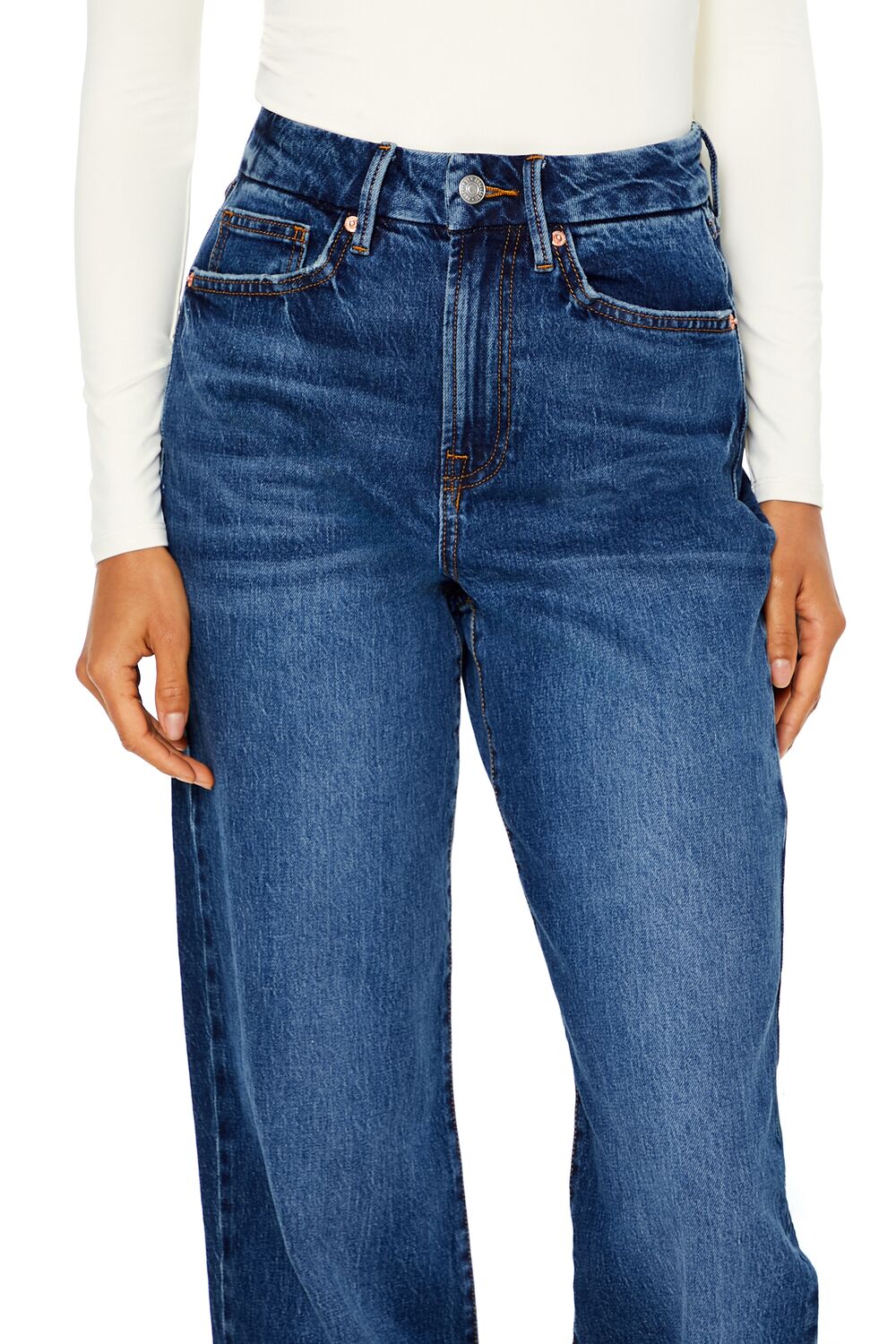 Curvy 90s-Fit Wide-Leg Jeans-Feelings Star