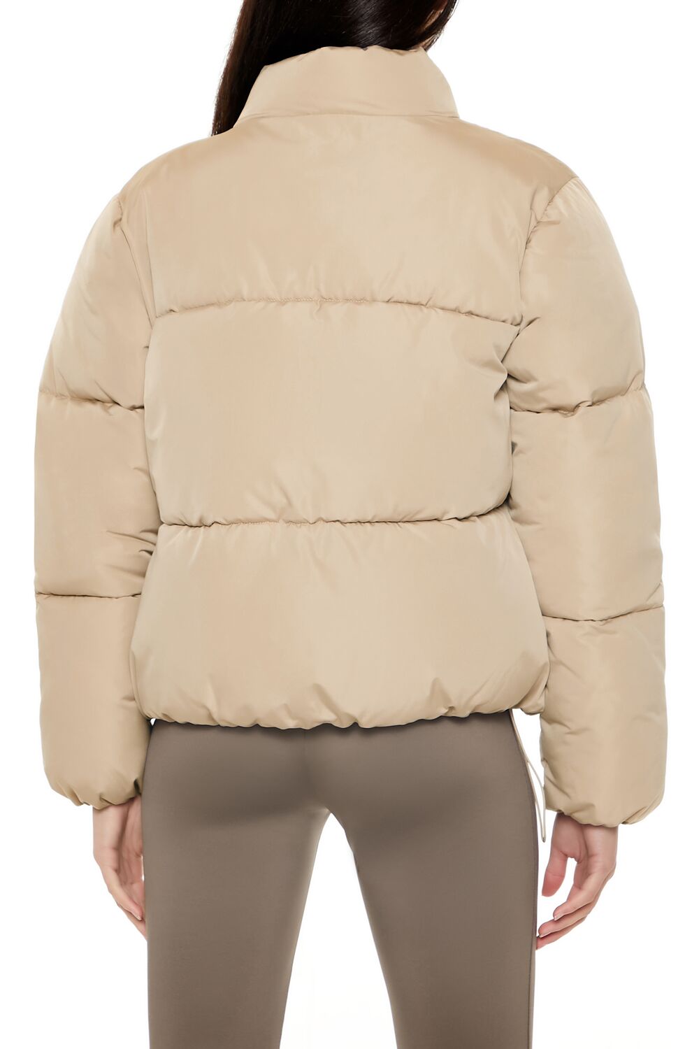 Channel-Stitched Puffer Jacket-Feelings Star