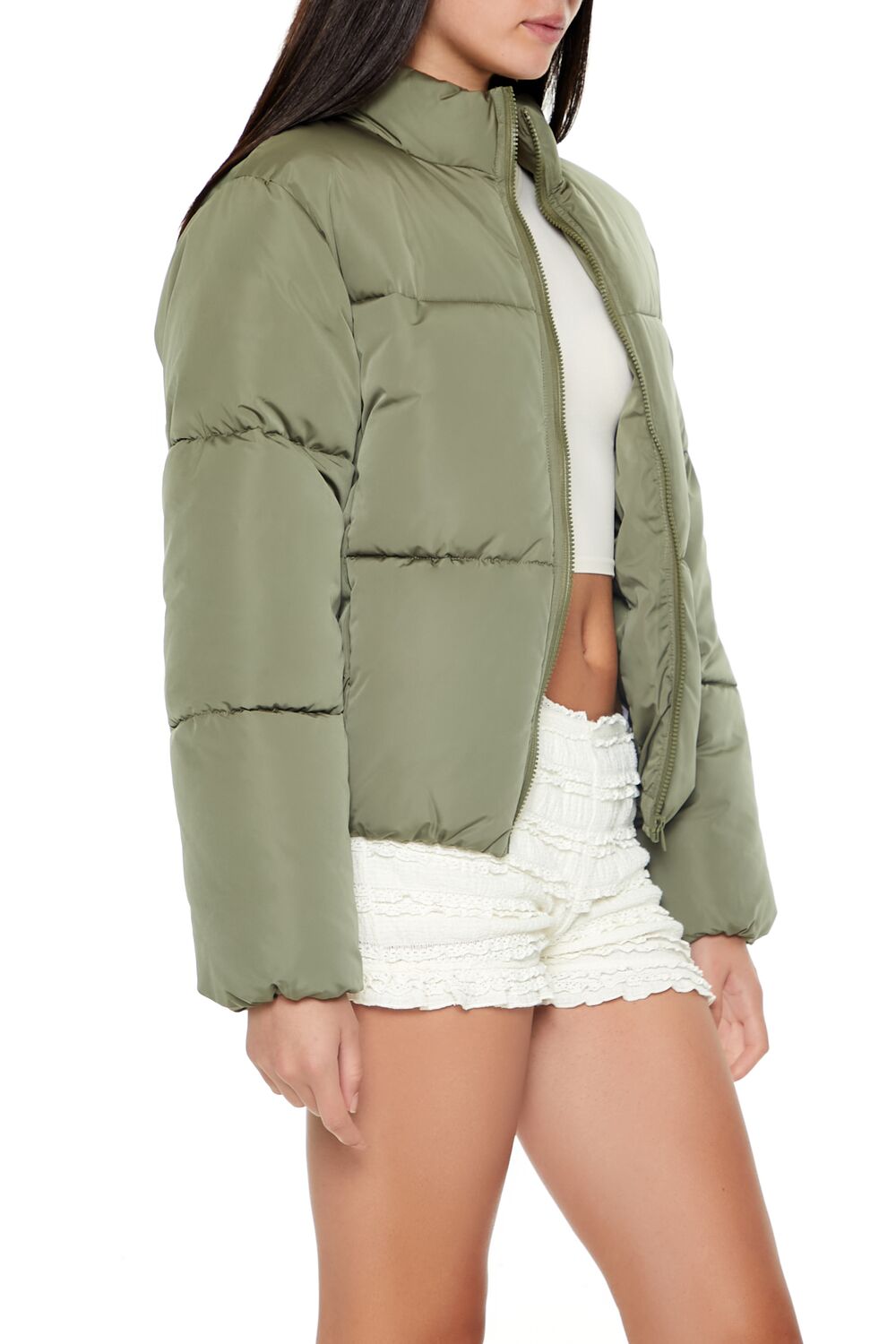 Channel-Stitched Puffer Jacket-Feelings Star