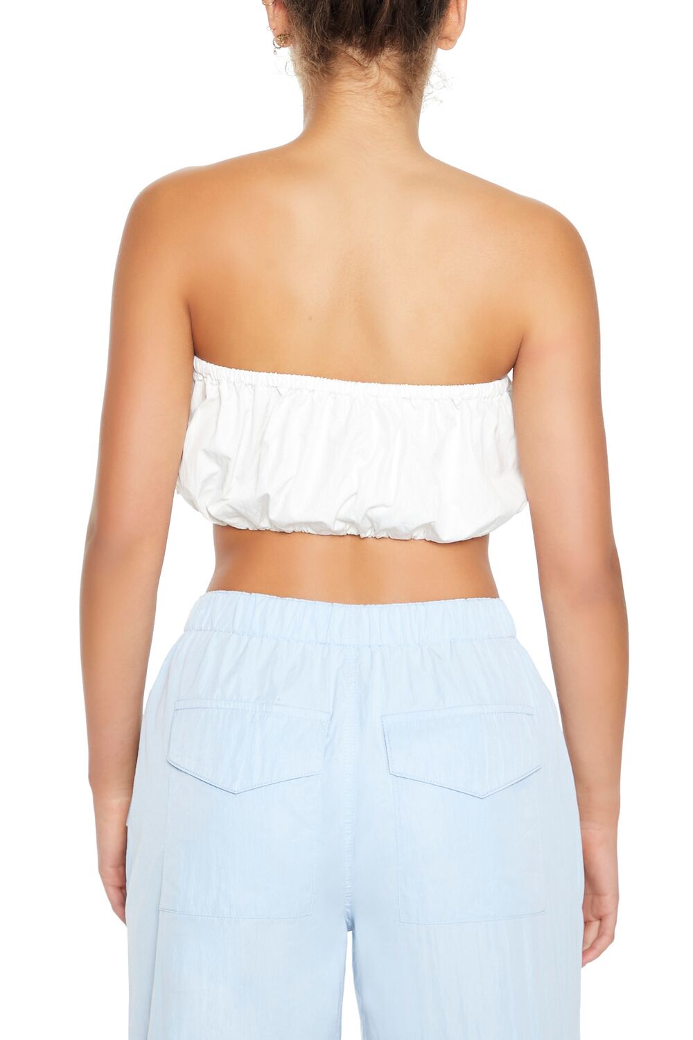 Cargo Tube Crop Top-Feelings Star