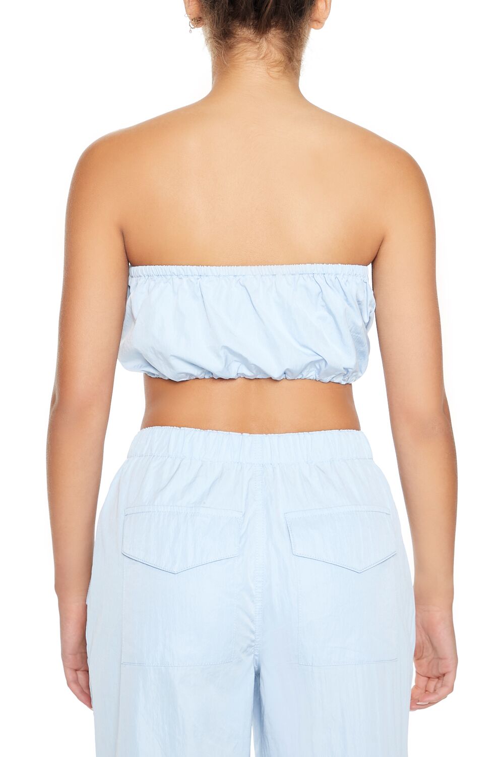 Cargo Tube Crop Top-Feelings Star