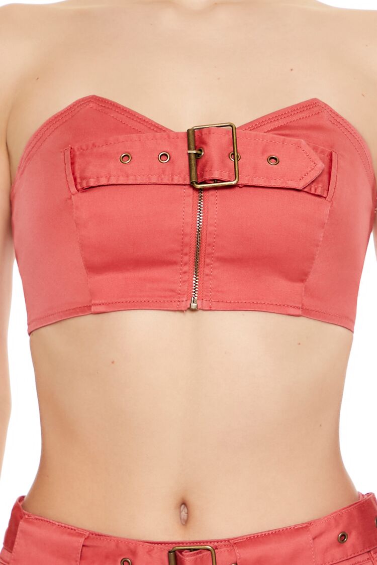 Buckled Sweetheart Bandeau-Feelings Star
