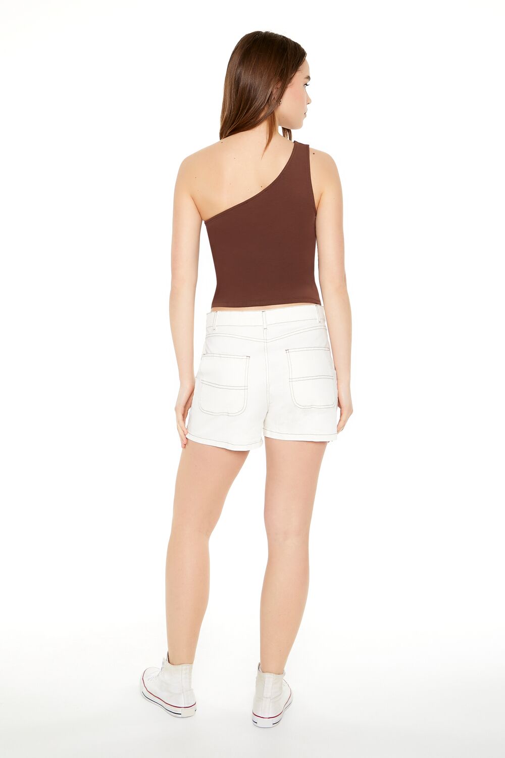 Twill Trouser Shorts-Feelings Star