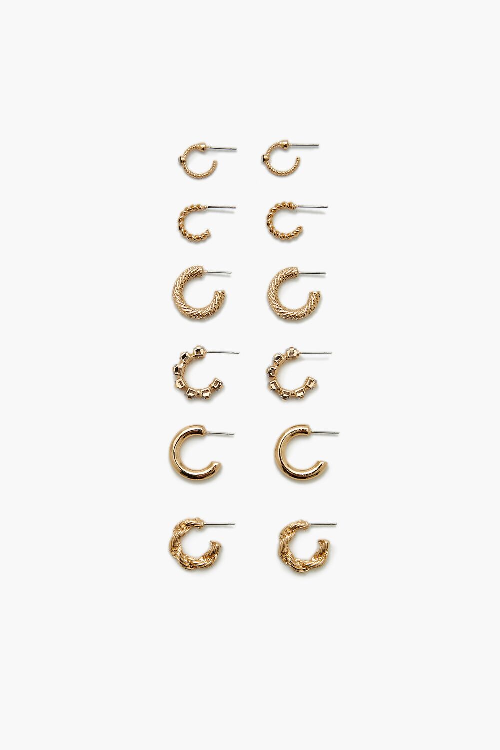 Assorted Hoop Earring Set-Feelings Star