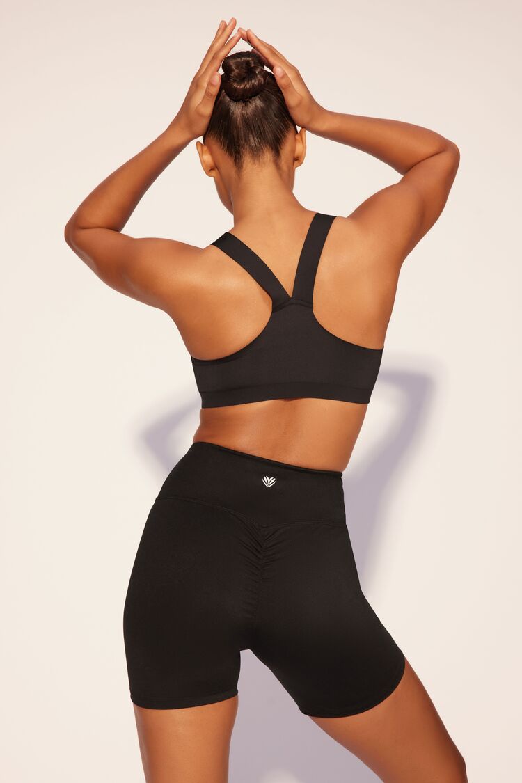 Active Uplift Scrunch Biker Shorts-Feelings Star