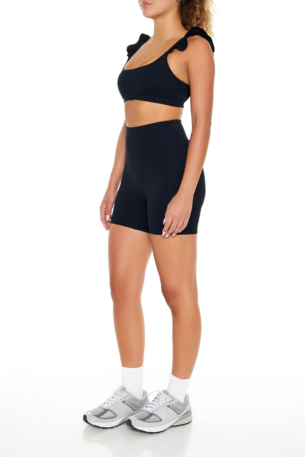Active Uplift Scrunch Biker Shorts-Feelings Star