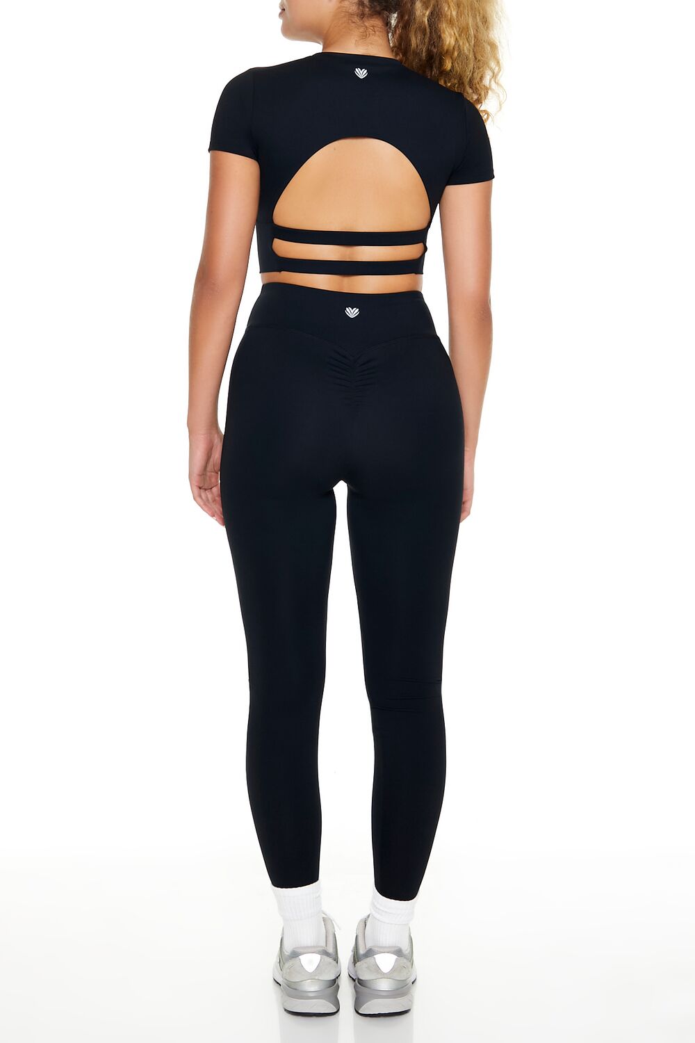 Active Uplift Scrunch Leggings-Feelings Star