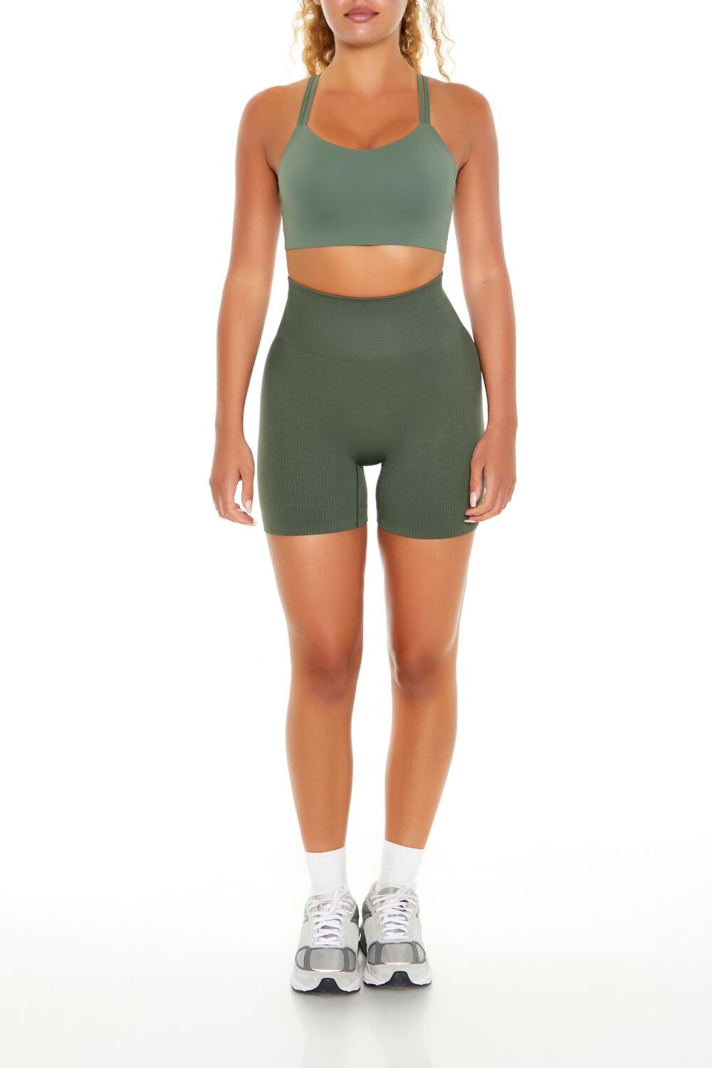 Active Uplift Scrunch Seamless Biker Shorts-Feelings Star