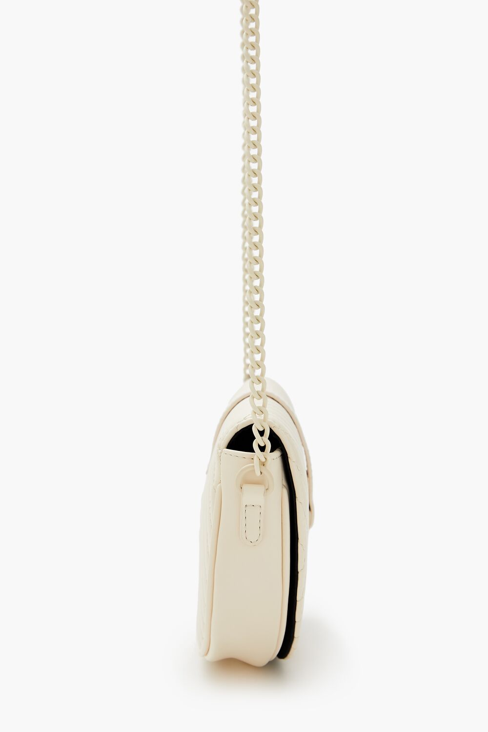 Quilted Crescent Crossbody Bag-Feelings Star