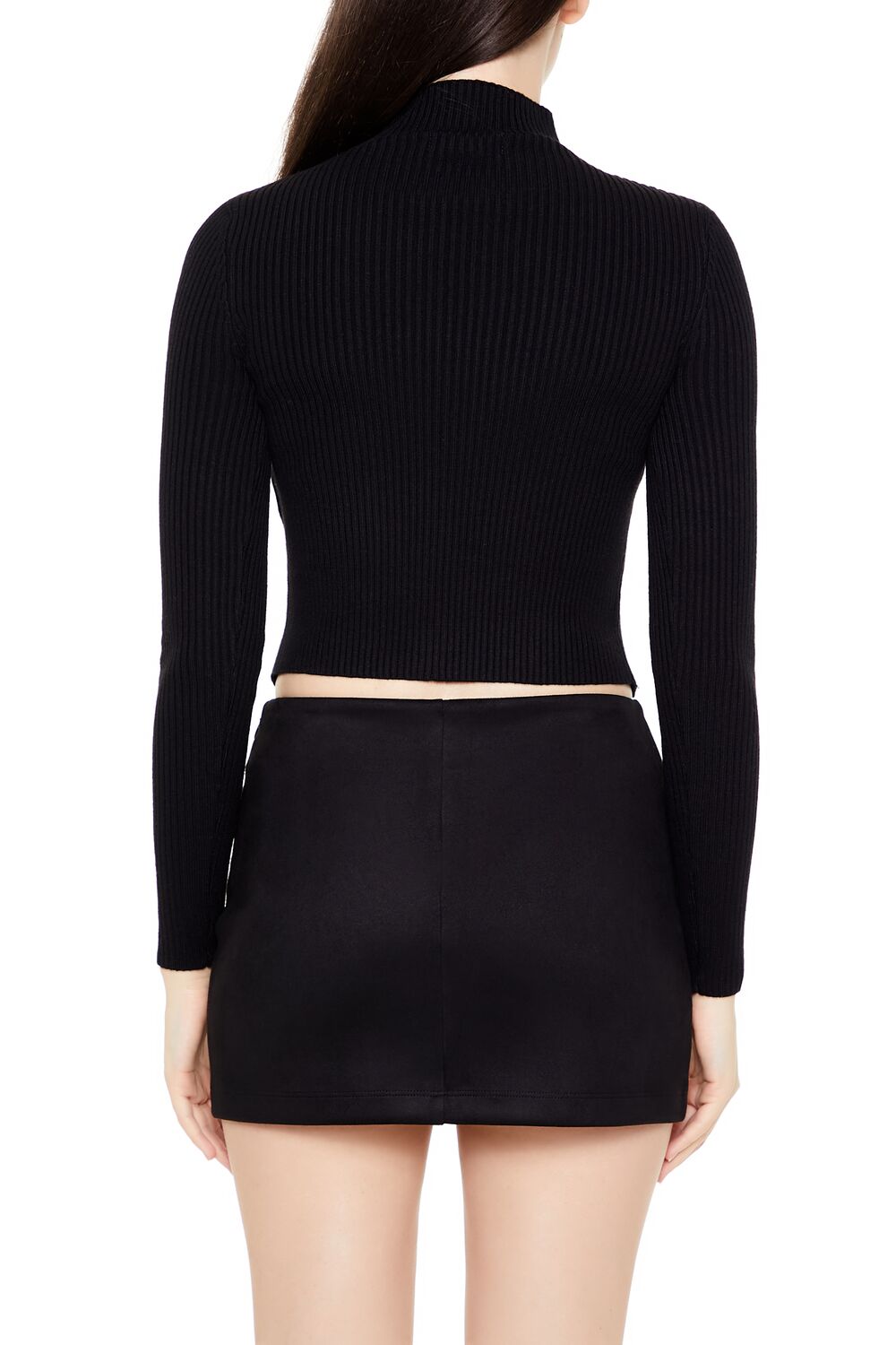 Turtleneck Cutout Buckle Sweater-Feelings Star