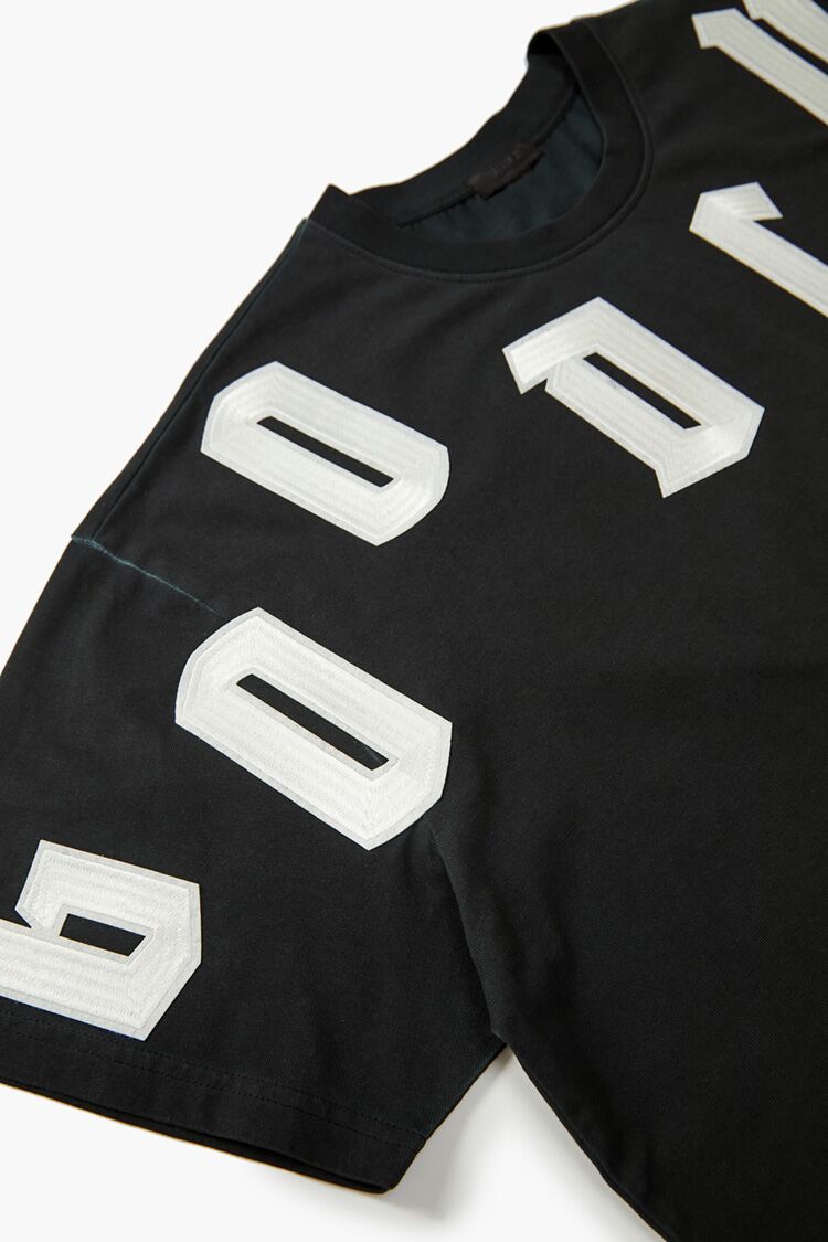 Good Luck Embroidered Applique Tee-Feelings Star