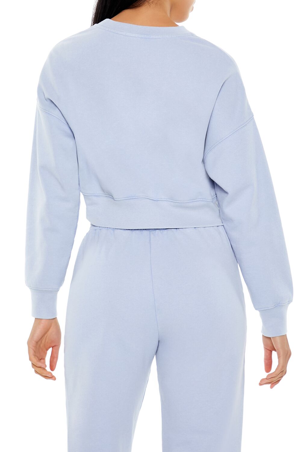 Caviar Graphic Cropped Pullover-Feelings Star